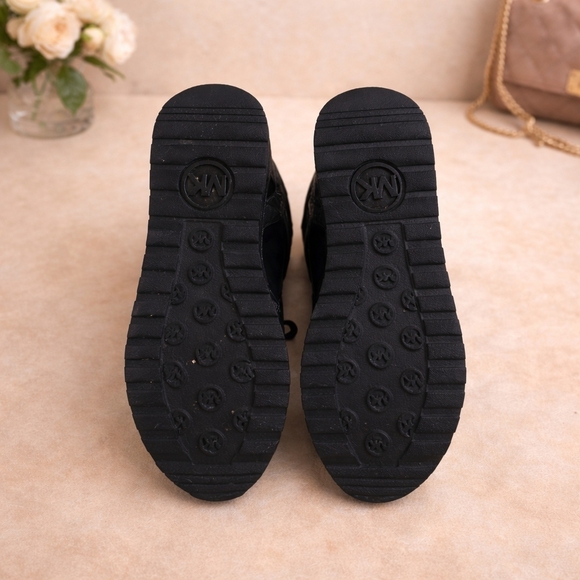 Michael Kors Black and Gray Women's Sneakers - Picture 4 of 4